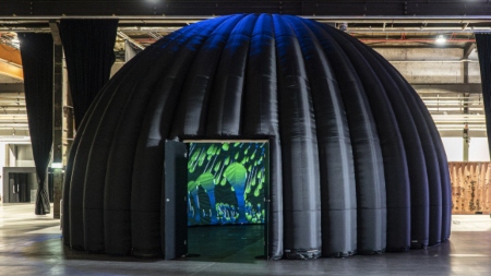 Immersive Audio Dome a Prolight +Sound kiállításon